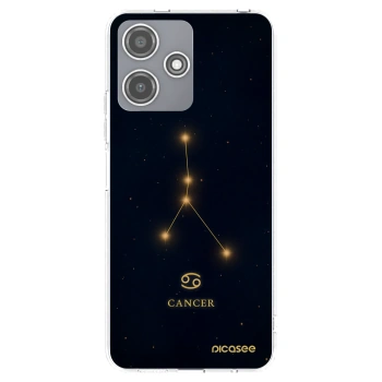 Picasee silikonowe przeźroczyste etui na Xiaomi Redmi 12 5G - CANCER