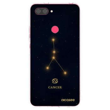 Picasee silikonowe przeźroczyste etui na Xiaomi Mi 8 Lite - CANCER