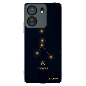 Picasee silikonowe przeźroczyste etui na Xiaomi Redmi 13C 4G - CANCER