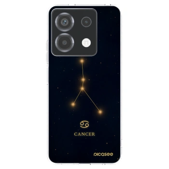 Picasee silikonowe przeźroczyste etui na Xiaomi Poco X6 - CANCER