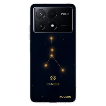 Picasee silikonowe przeźroczyste etui na Xiaomi Poco X6 Pro - CANCER