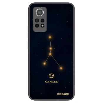 Picasee silikonowe czarne etui na Xiaomi Redmi Note 12 Pro 4G - CANCER