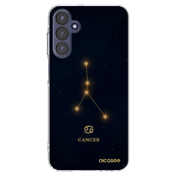Picasee silikonowe przeźroczyste etui na Samsung Galaxy A15 A155F 4G - CANCER