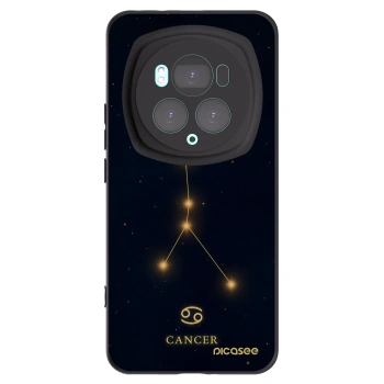 Picasee silikonowe czarne etui na Honor Magic6 Pro - CANCER