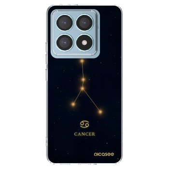 Picasee silikonowe przeźroczyste etui na Xiaomi 14T Pro - CANCER