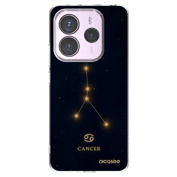 Picasee silikonowe przeźroczyste etui na Xiaomi Redmi Note 14 5G - CANCER