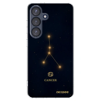 Picasee silikonowe przeźroczyste etui na Samsung Galaxy S25 5G - CANCER