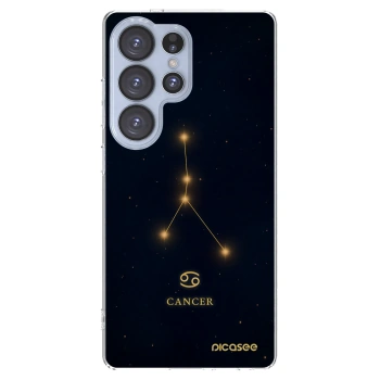 Picasee silikonowe przeźroczyste etui na Samsung Galaxy S25 Ultra 5G - CANCER