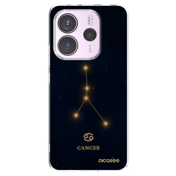 Picasee silikonowe przeźroczyste etui na Xiaomi Redmi Note 14 4G - CANCER