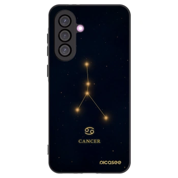 Picasee silikonowe czarne etui na Samsung Galaxy A36 5G - CANCER