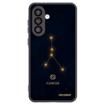 Picasee silikonowe czarne etui na Samsung Galaxy A26 5G A266B - CANCER