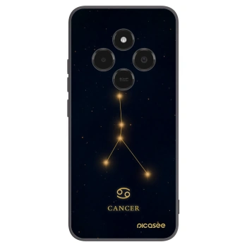 Picasee silikonowe czarne etui na Xiaomi Poco C75 - CANCER