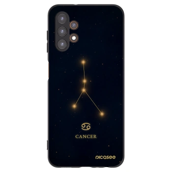 Picasee silikonowe czarne etui na Samsung Galaxy A13 5G - CANCER