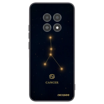 Picasee silikonowe czarne etui na Realme 12X - CANCER