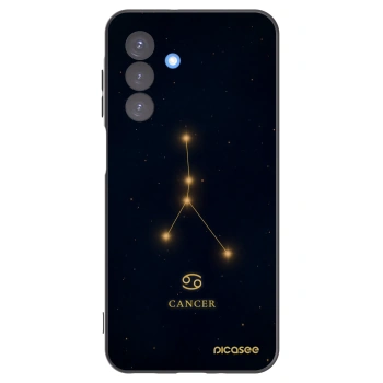 Picasee silikonowe czarne etui na Samsung Galaxy A17 5G - CANCER