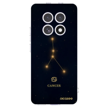 Picasee silikonowe przeźroczyste etui na Xiaomi Redmi Note 15 - CANCER