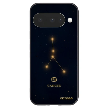 Picasee silikonowe czarne etui na Google Pixel 10 - CANCER