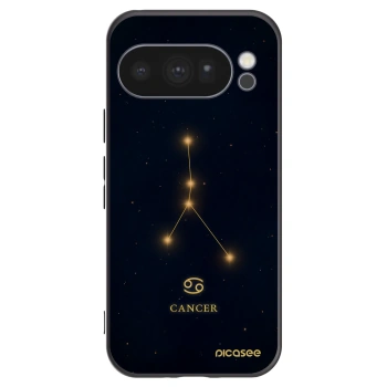 Picasee silikonowe czarne etui na Google Pixel 10 Pro - CANCER