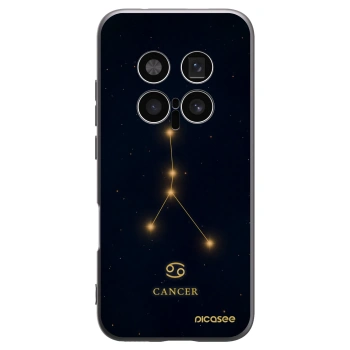 Picasee silikonowe czarne etui na Honor Magic8 Pro 5G - CANCER