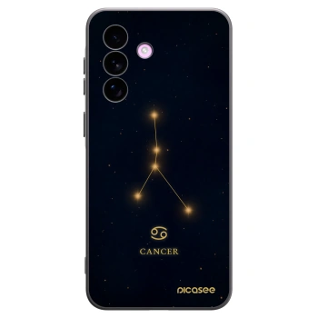 Picasee silikonowe czarne etui na Samsung Galaxy A57 5G - CANCER