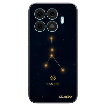 Picasee silikonowe czarne etui na Xiaomi 17T Pro - CANCER