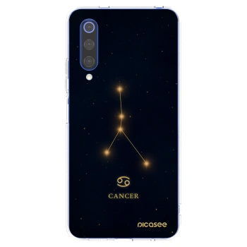 Picasee silikonowe przeźroczyste etui na Xiaomi Mi 9 SE - CANCER
