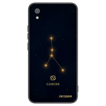 Picasee silikonowe czarne etui na Xiaomi Redmi 7A - CANCER