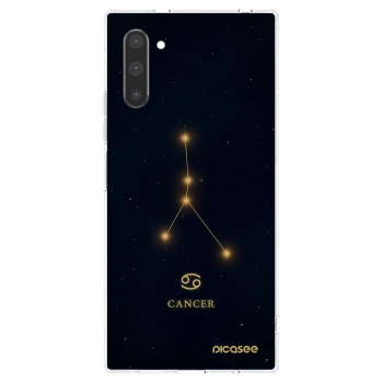 Picasee silikonowe przeźroczyste etui na Samsung Galaxy Note 10 N970F - CANCER