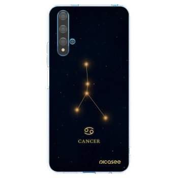 Picasee silikonowe przeźroczyste etui na Huawei Nova 5T - CANCER