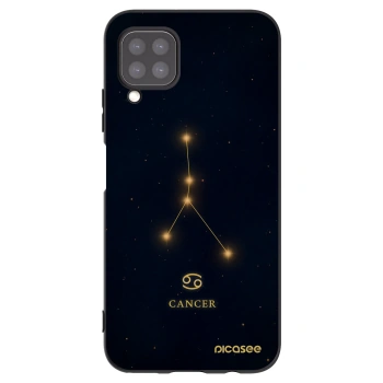 Picasee silikonowe czarne etui na Huawei P40 Lite - CANCER