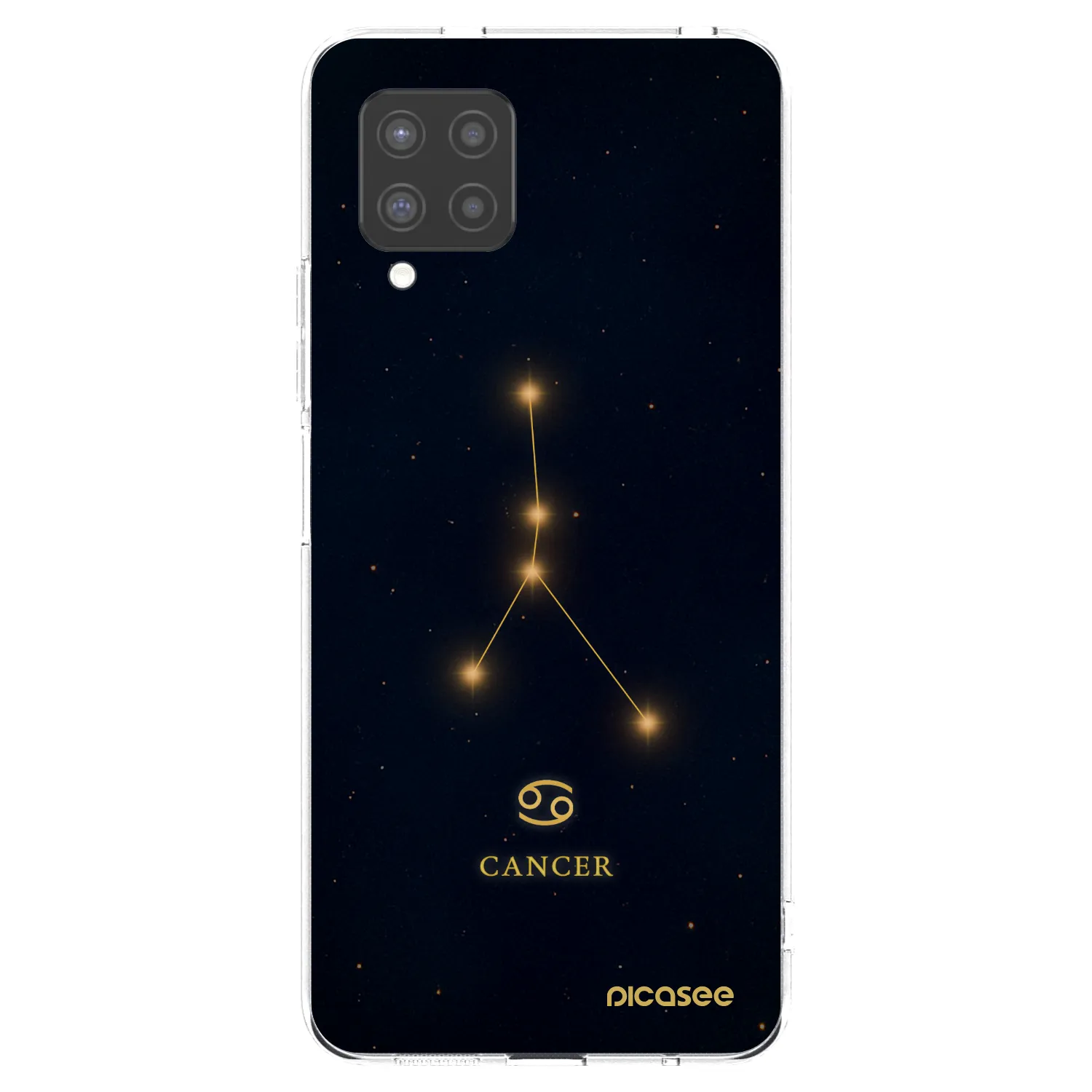 Picasee silikonowe przeźroczyste etui na Samsung Galaxy A42 A426B - CANCER