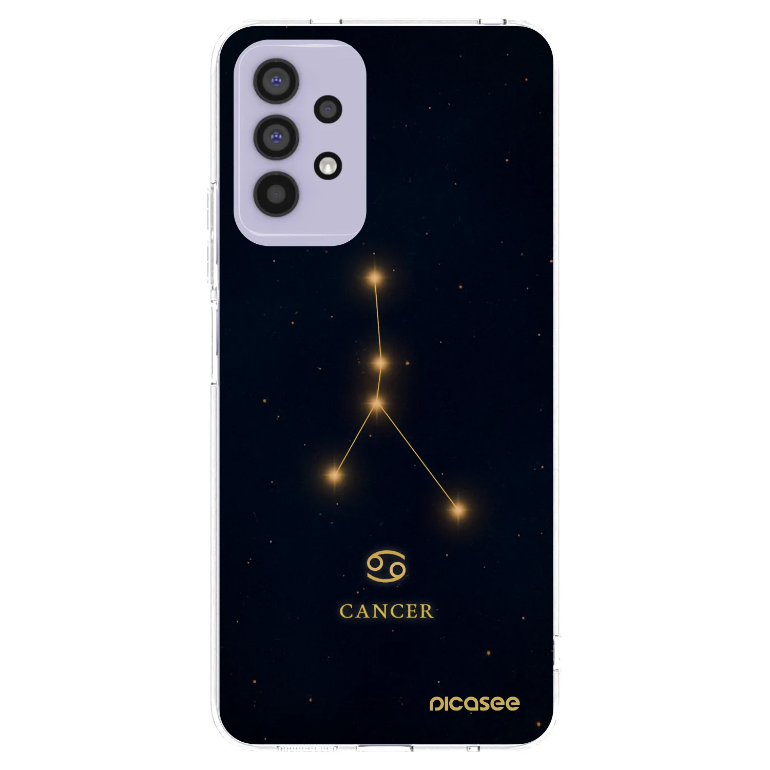 Picasee silikonowe przeźroczyste etui na Samsung Galaxy A32 4G SM-A325F - CANCER