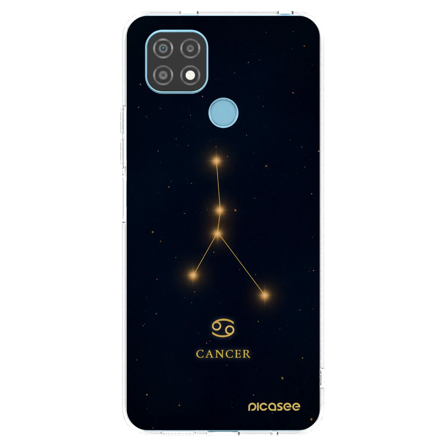 Picasee silikonowe przeźroczyste etui na Realme C21 - CANCER