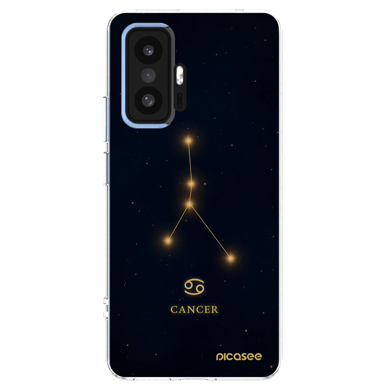 Picasee silikonowe przeźroczyste etui na Xiaomi 11T - CANCER