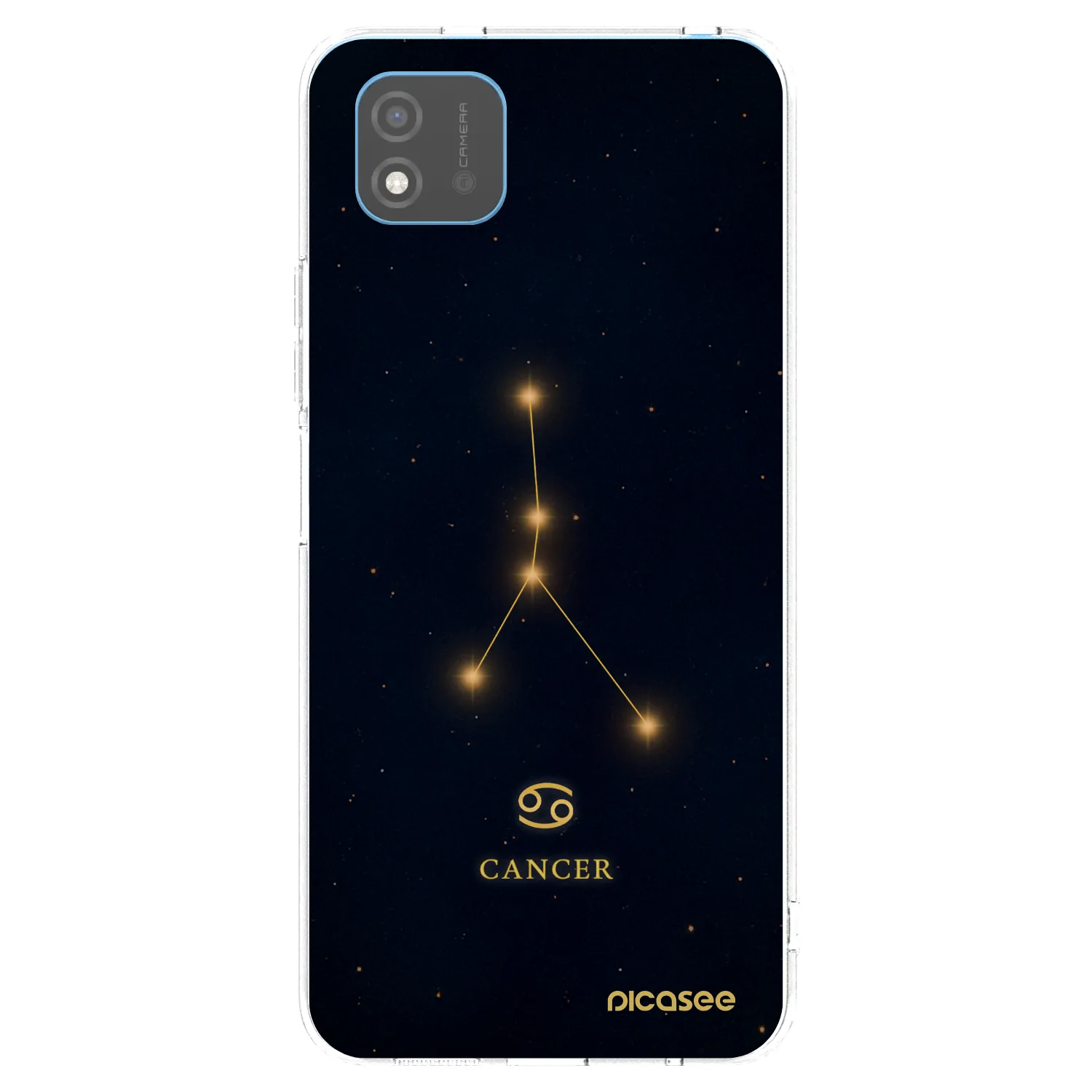 Picasee silikonowe przeźroczyste etui na Realme C11 (2021) - CANCER