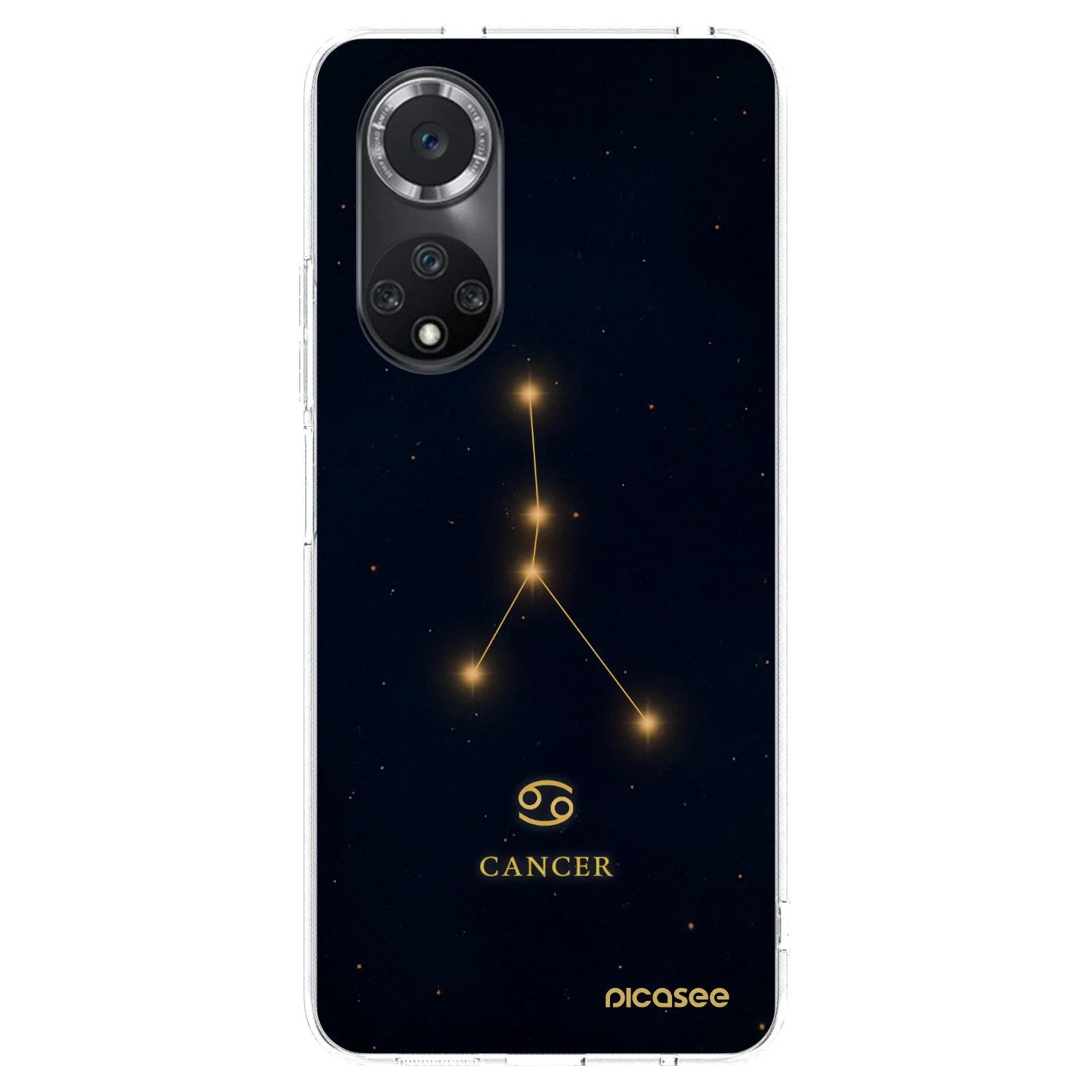 Picasee silikonowe przeźroczyste etui na Huawei Nova 9 SE - CANCER