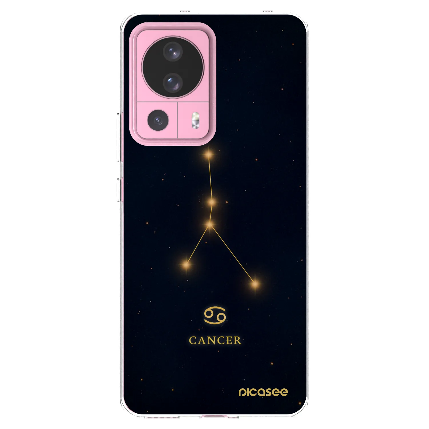 Picasee silikonowe przeźroczyste etui na Xiaomi 13 Lite - CANCER