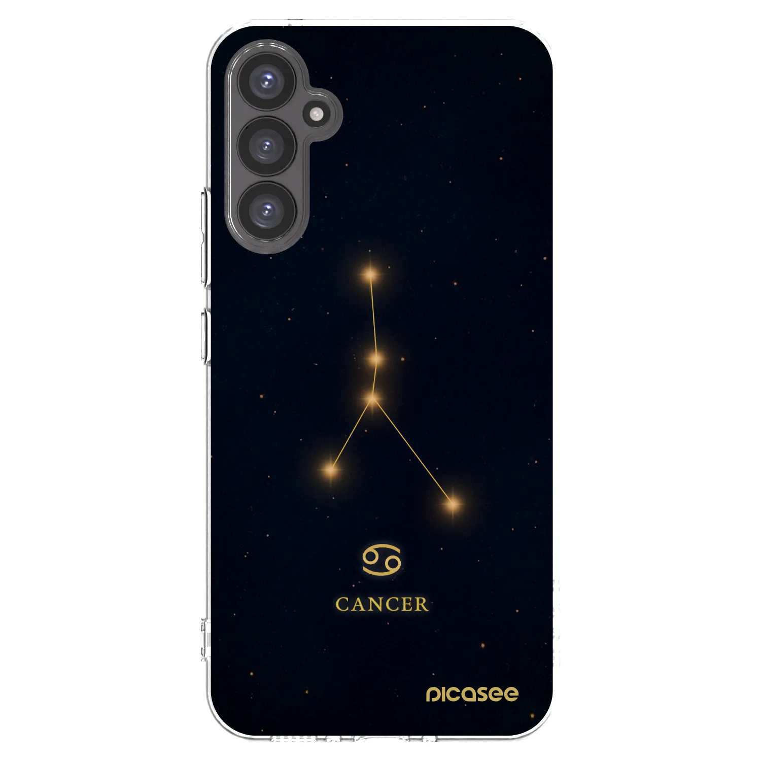 Picasee silikonowe przeźroczyste etui na Samsung Galaxy A34 5G A346B - CANCER