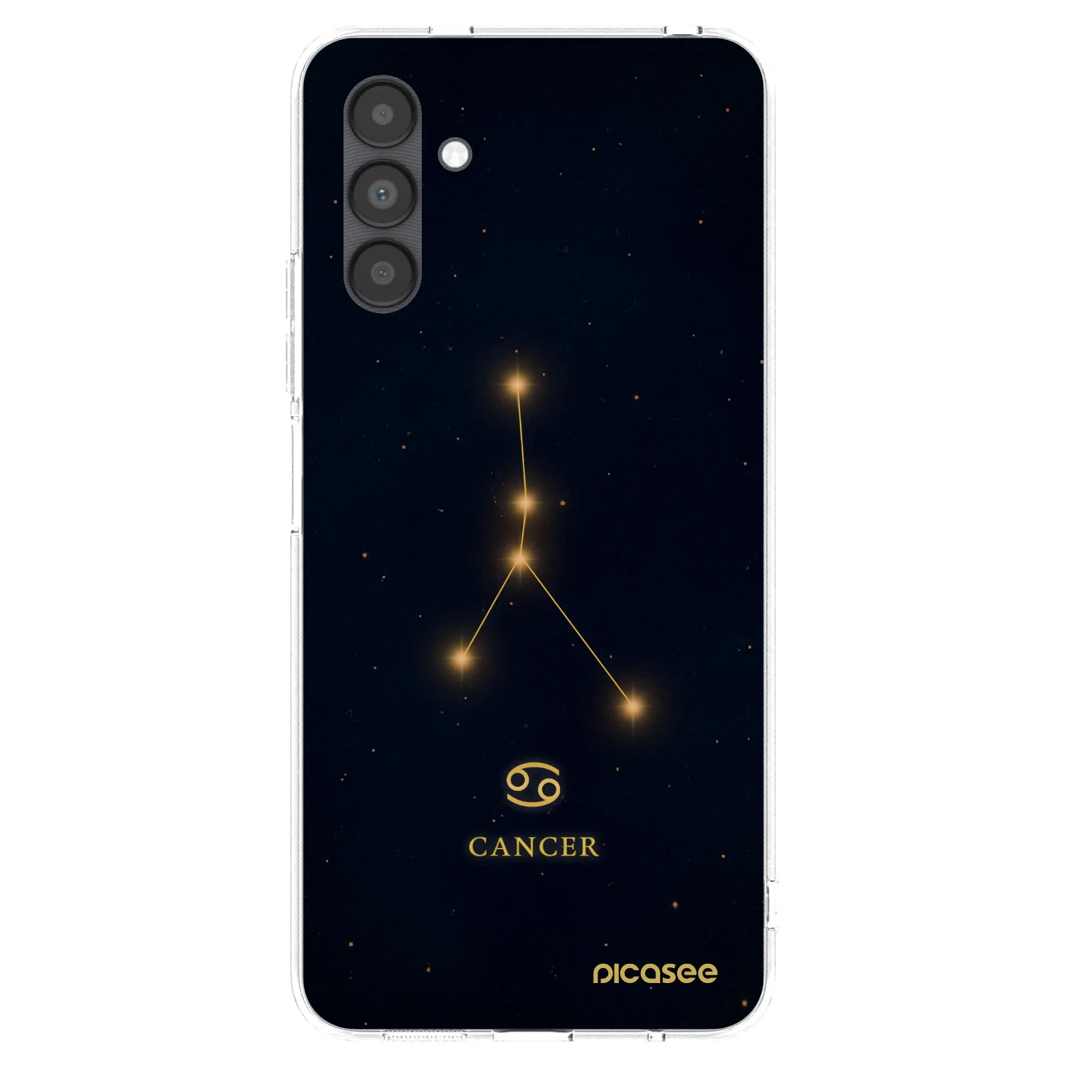 Picasee silikonowe przeźroczyste etui na Samsung Galaxy A04s A047F - CANCER