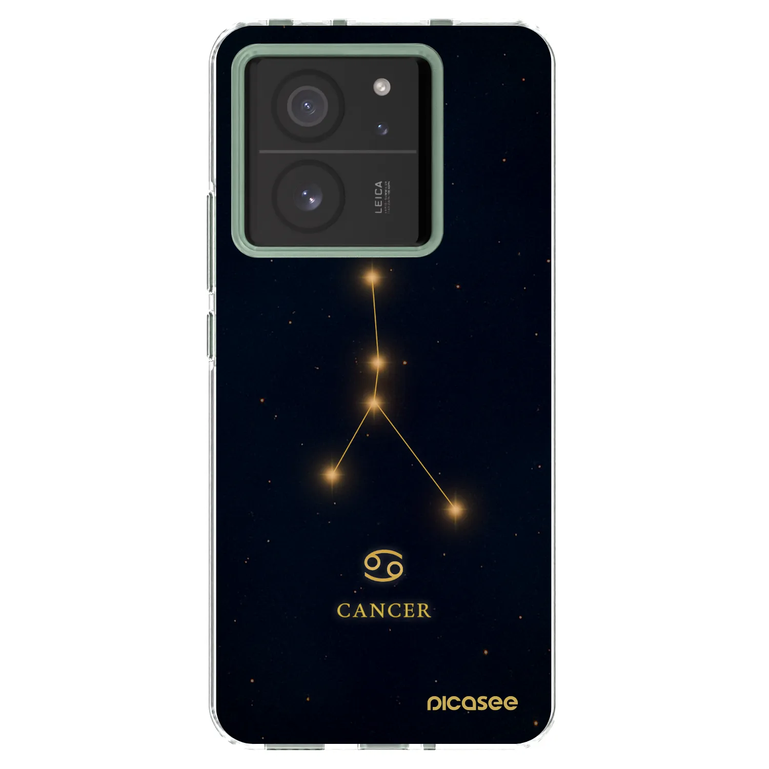 Picasee silikonowe przeźroczyste etui na Xiaomi 13T Pro - CANCER