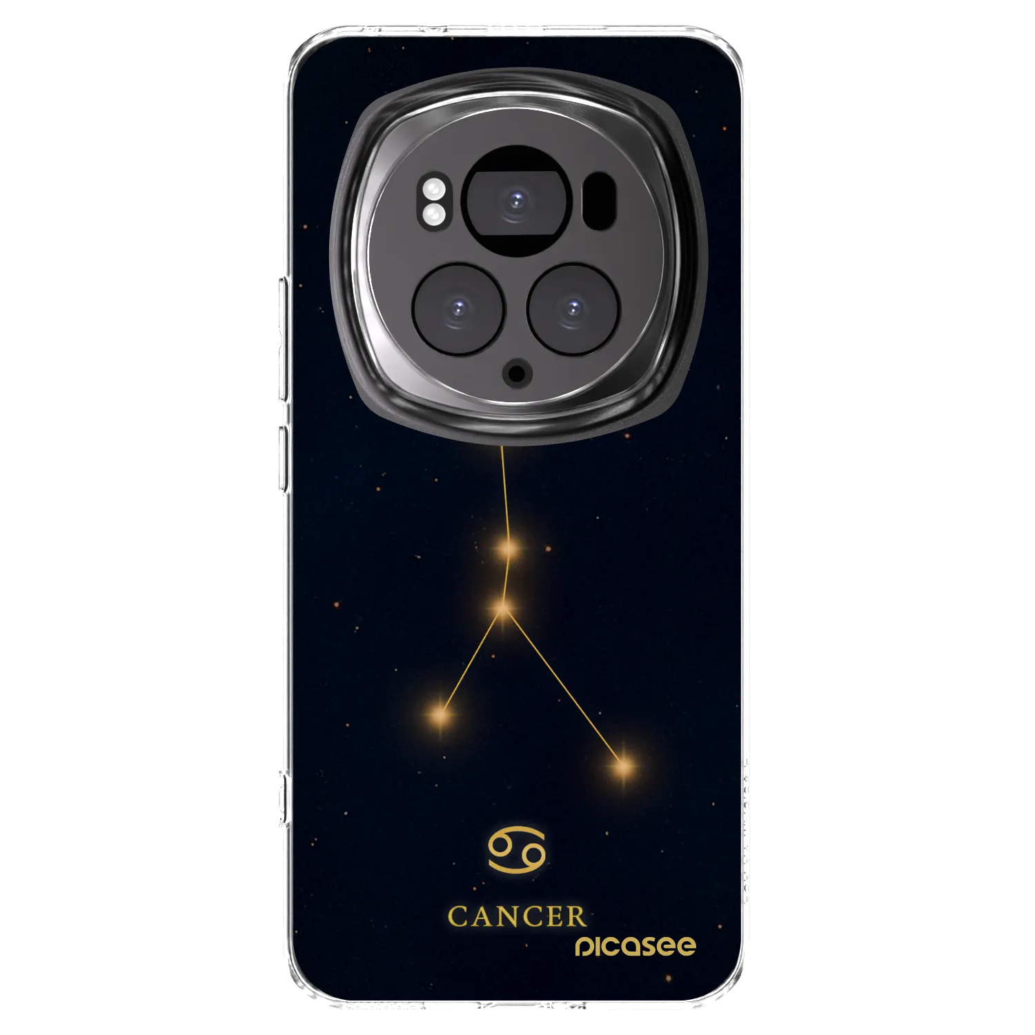 Picasee silikonowe przeźroczyste etui na Honor Magic6 Pro - CANCER