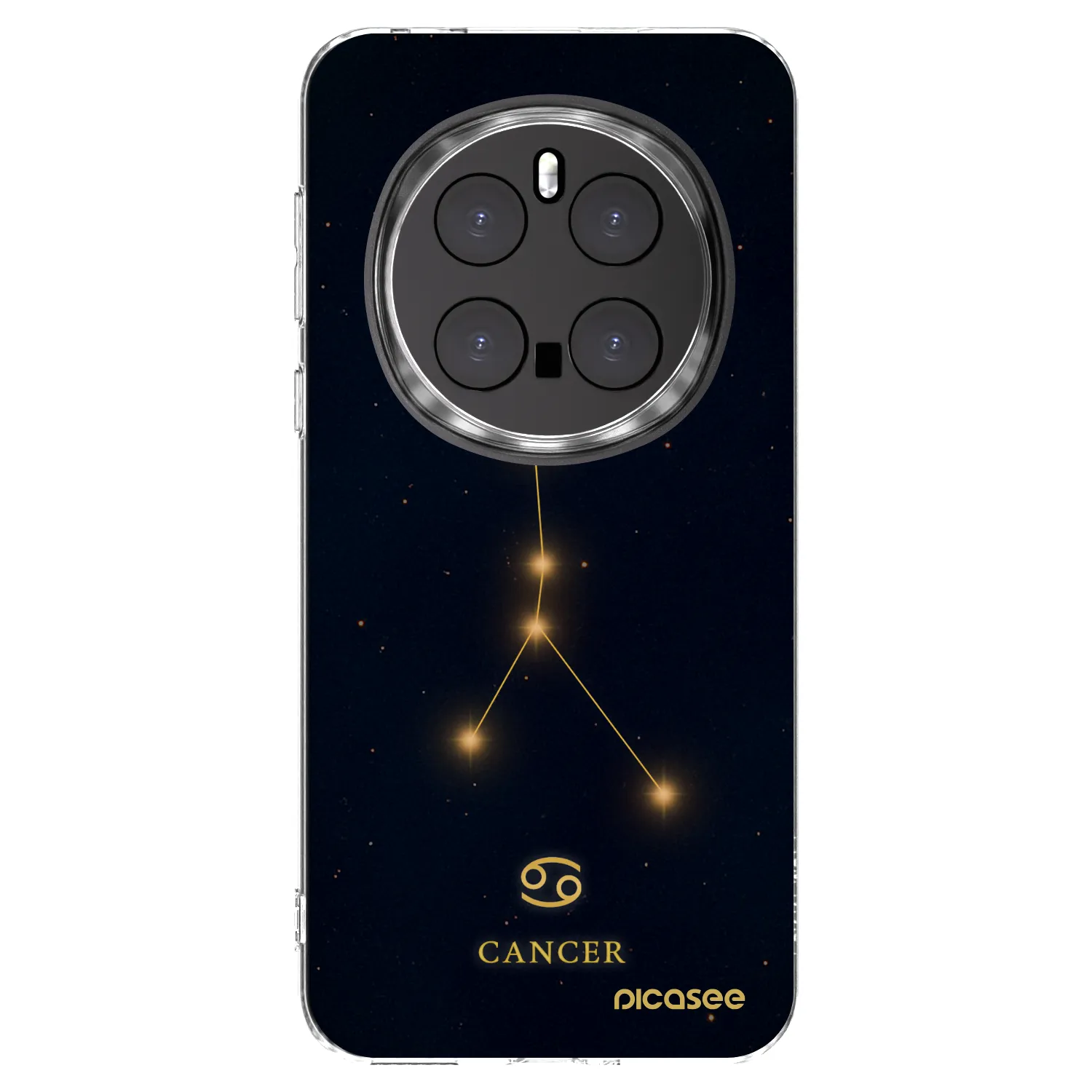 Picasee silikonowe przeźroczyste etui na Honor Magic7 Pro 5G - CANCER