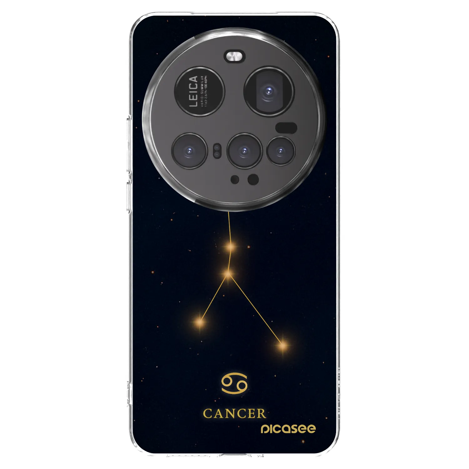 Picasee silikonowe przeźroczyste etui na Xiaomi 15 Ultra - CANCER