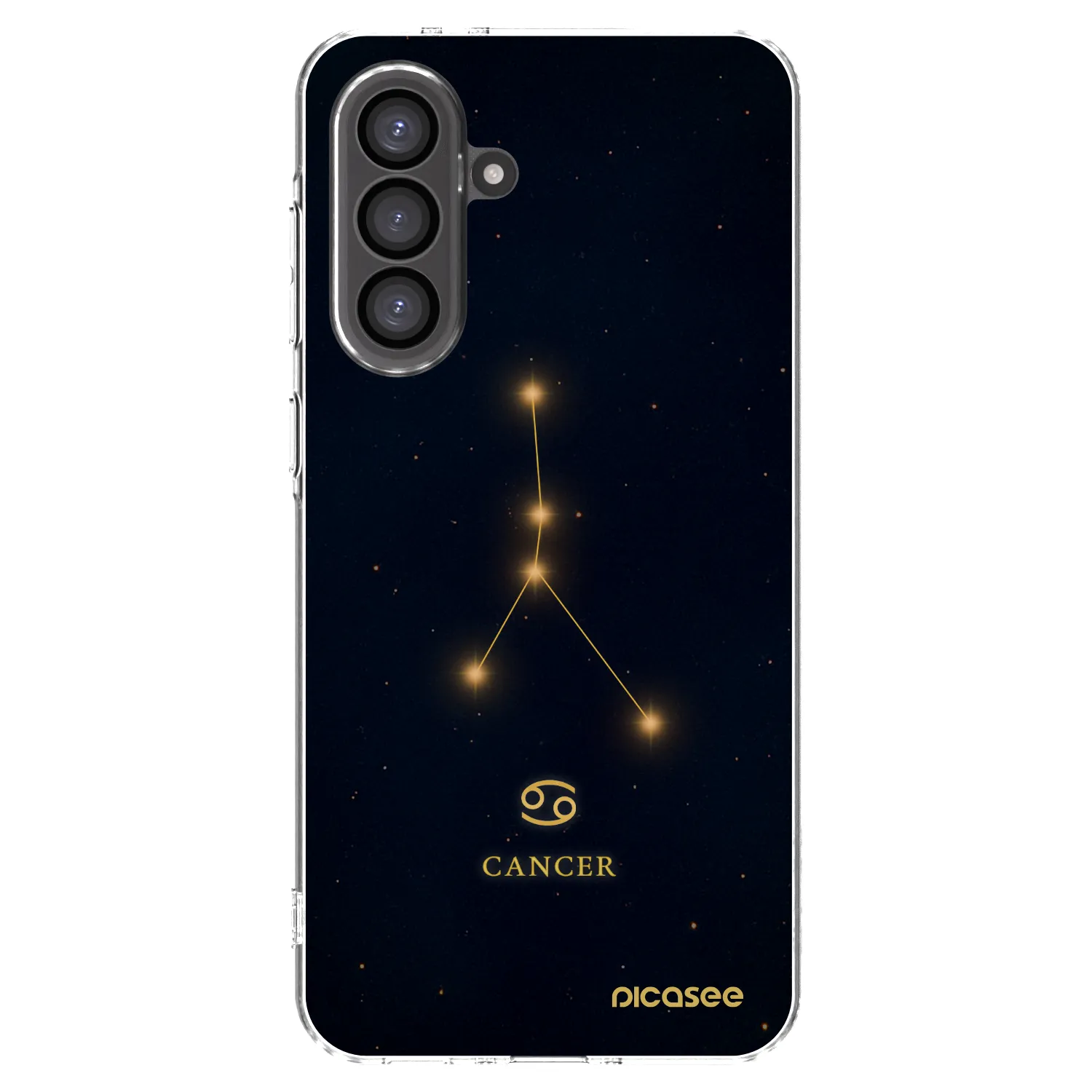 Picasee silikonowe przeźroczyste etui na Samsung Galaxy A56 5G A566B - CANCER