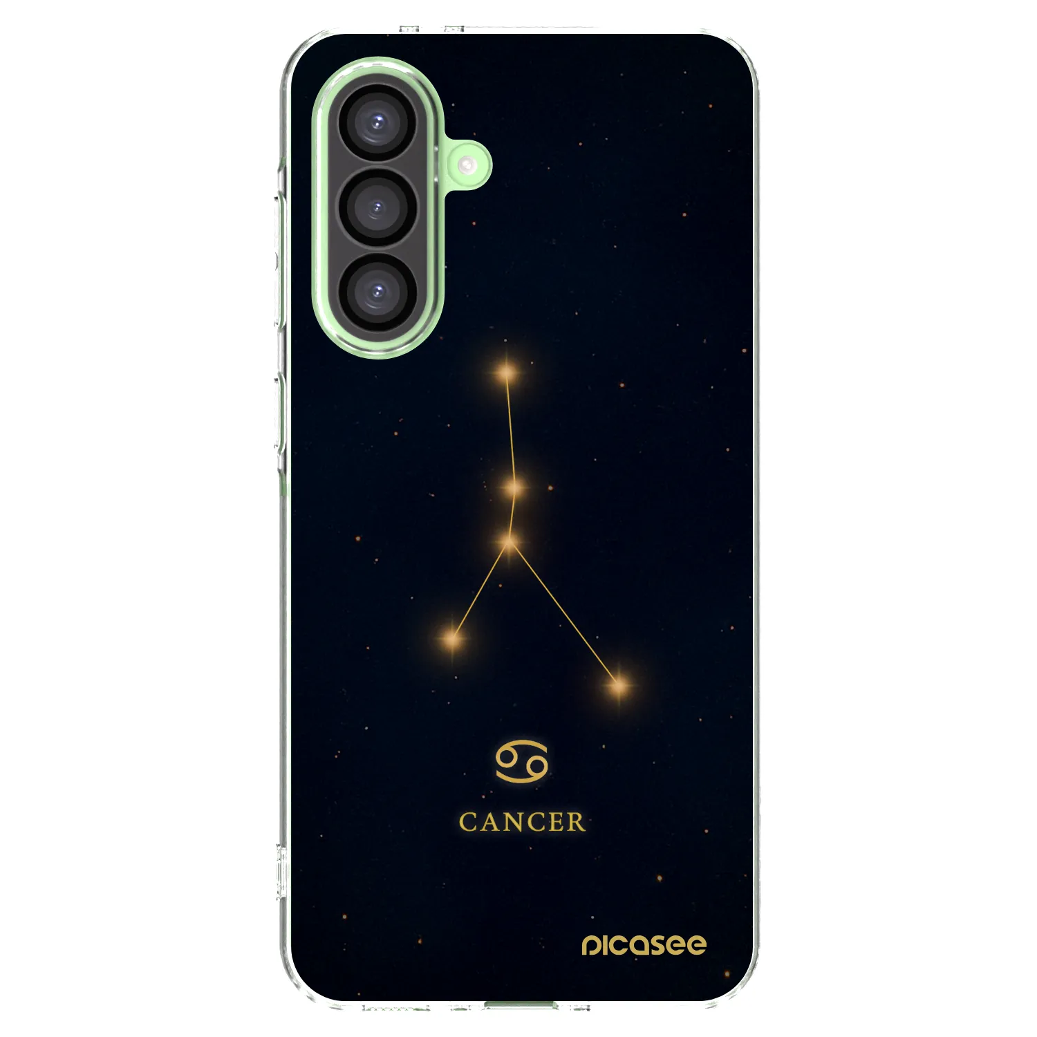 Picasee silikonowe przeźroczyste etui na Samsung Galaxy A26 5G A266B - CANCER