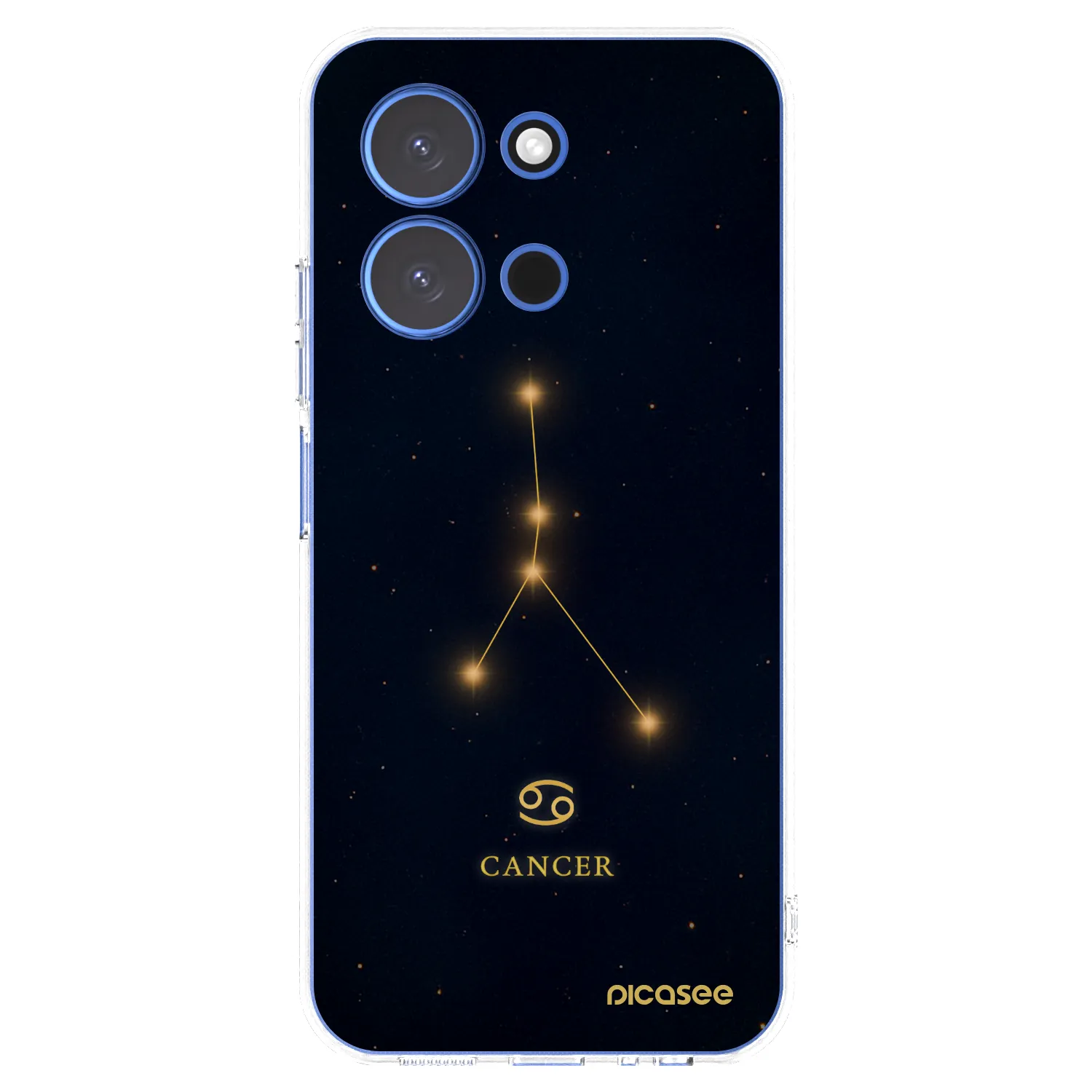 Picasee silikonowe przeźroczyste etui na Xiaomi Redmi 15C 4G - CANCER