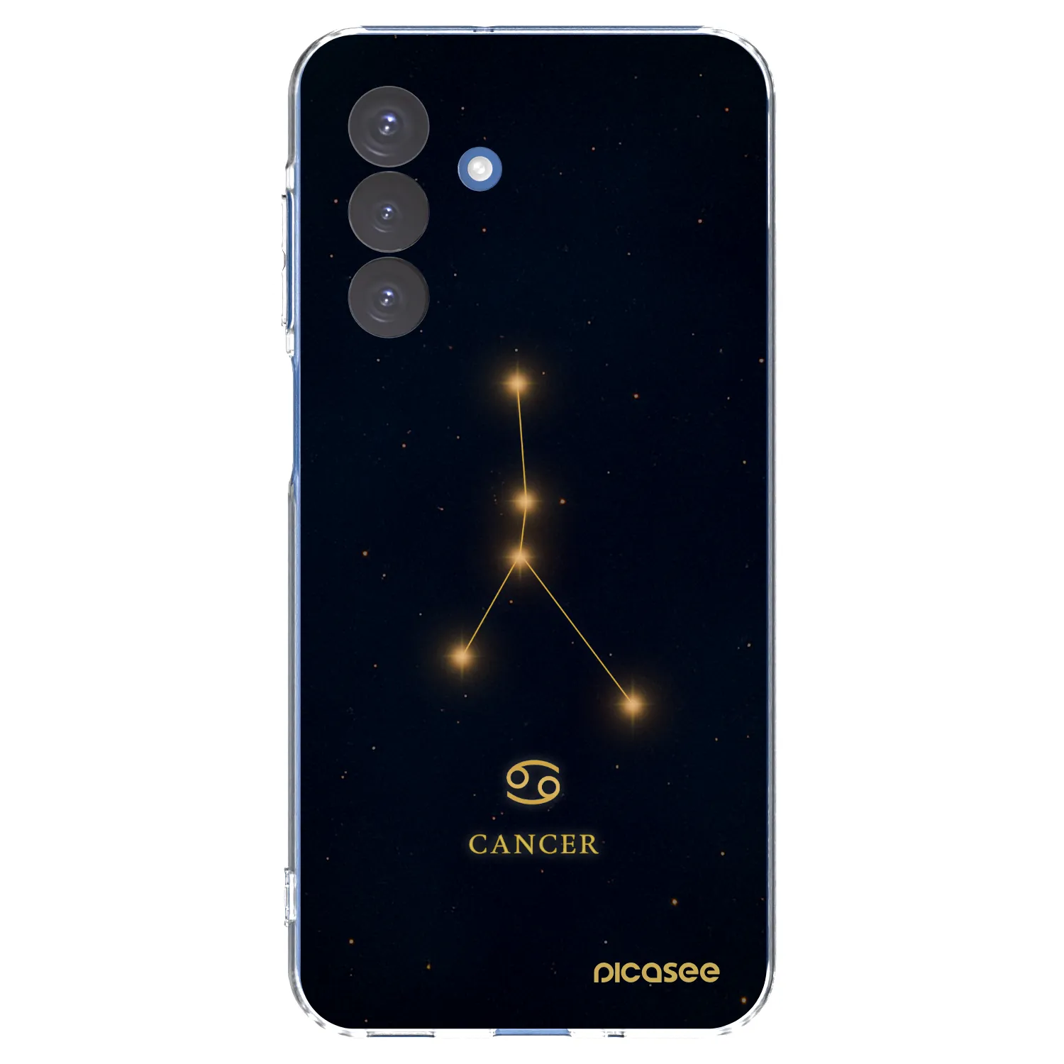 Picasee silikonowe przeźroczyste etui na Samsung Galaxy A17 5G - CANCER