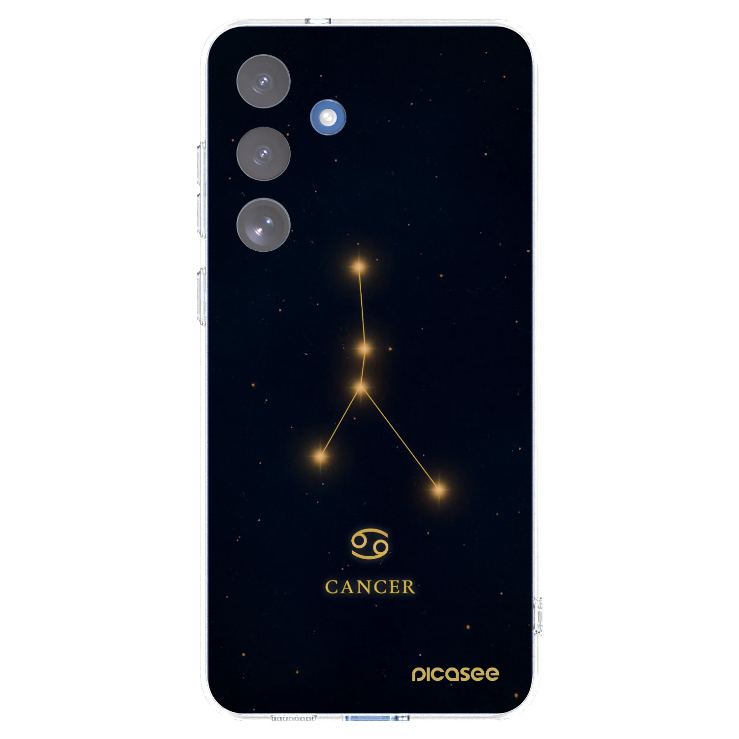 Picasee silikonowe przeźroczyste etui na Samsung Galaxy S25 FE 5G - CANCER