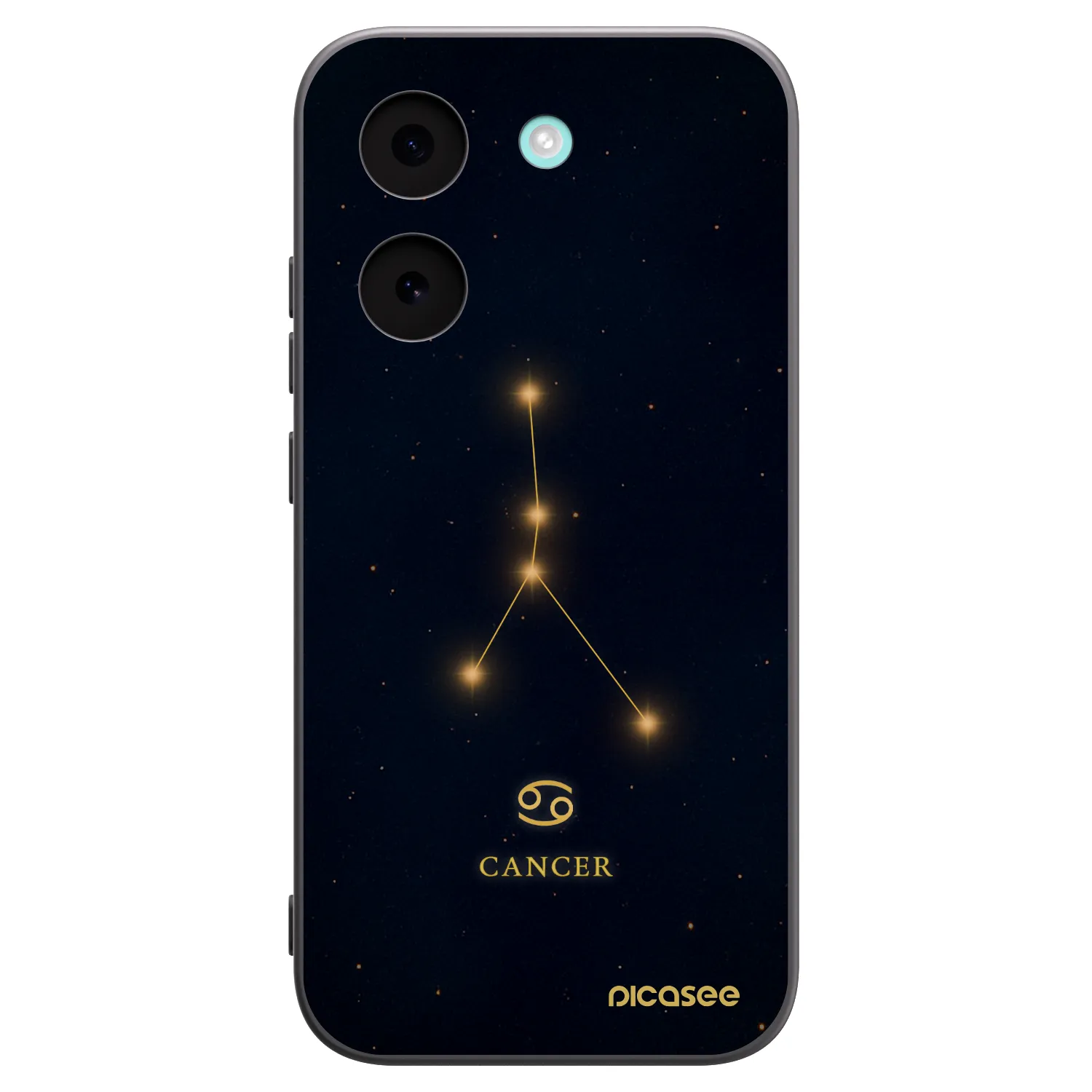 Picasee silikonowe czarne etui na Xiaomi Poco X8 Pro - CANCER