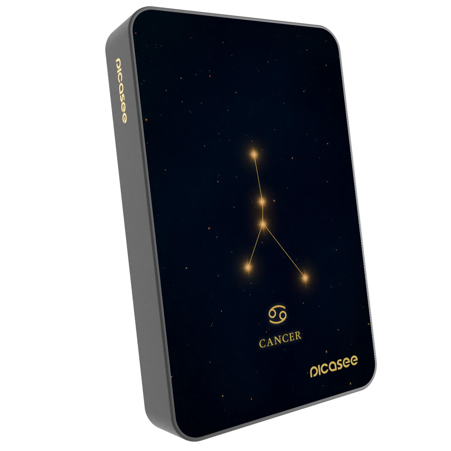 Picasee Powerbank z MagSafe 10 000 mAh Szary - CANCER